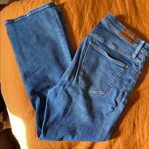 Madewell Cali Demi Boots in Bodney Wash 30T